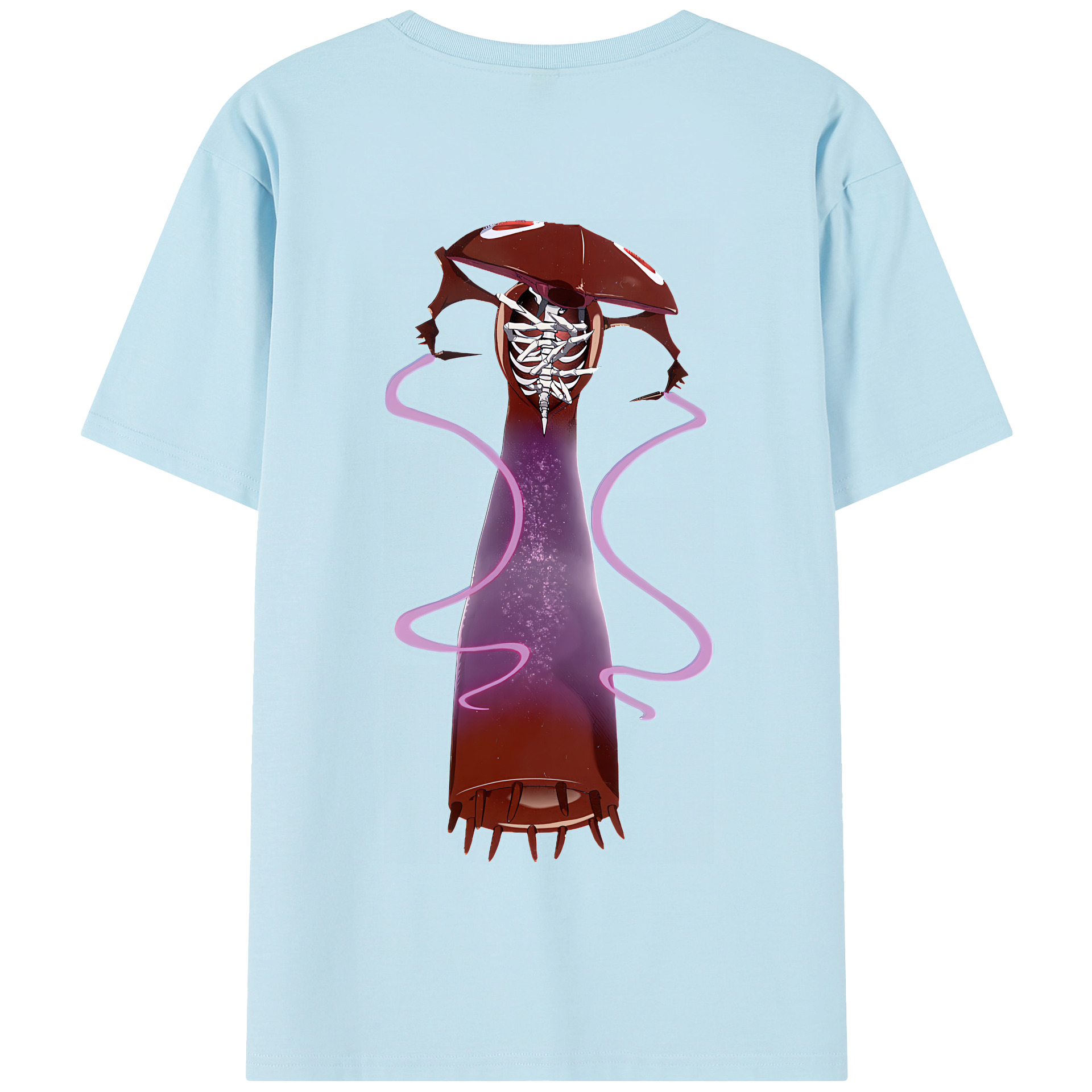 （画像用） EVA 新世紀エヴァンゲリオン 綿100％半袖Tシャツ（背面プリント）